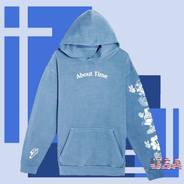 kenny trc Connor Price Merch Shop Store About Time Tracklist Hoodie