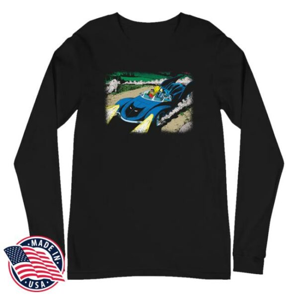 kenny trc Dc Merch Shop Store Batman Silver Age Batmobile Long Sleeve T Shirt