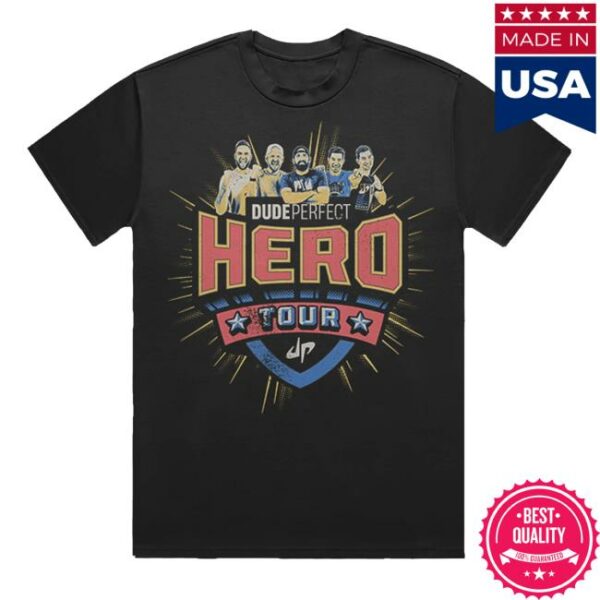 kenny trc Dude Perfect Merch Store Hero Hero Tour Youth Shirt