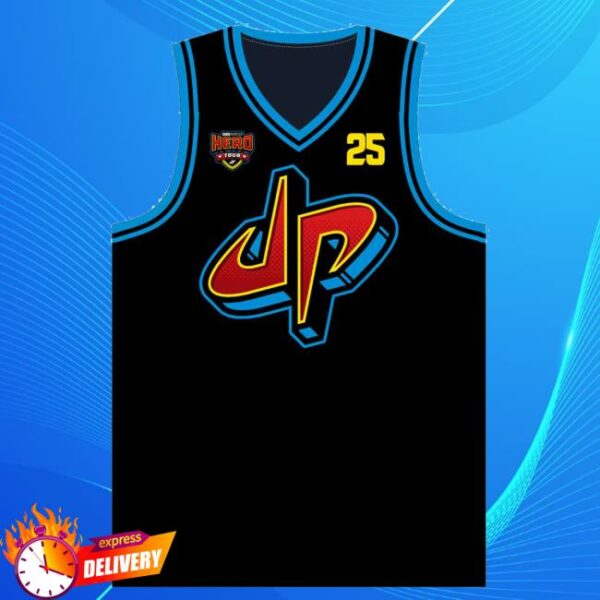 kenny trc Dude Perfect Merch Store Hero Tour Basketball Jersey