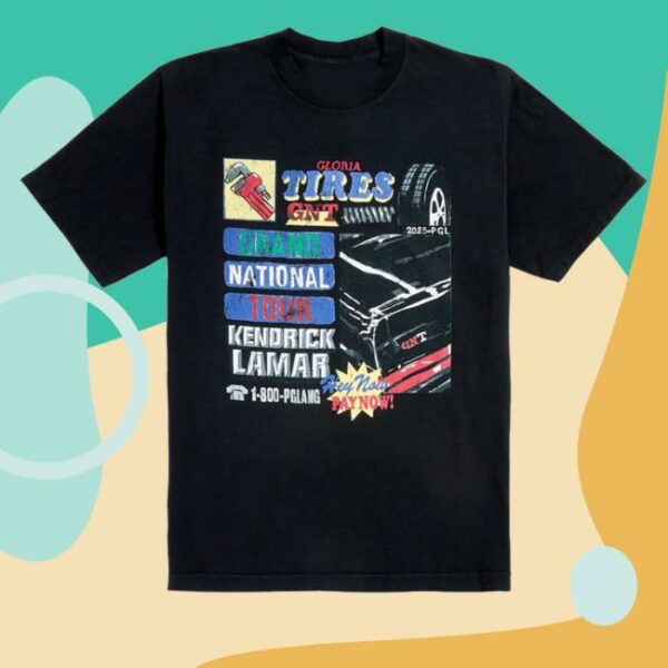 kenny trc Grand National Tour Merch Shop Store Kendrick Lamar Hey Now Pay Now Latam Shirt