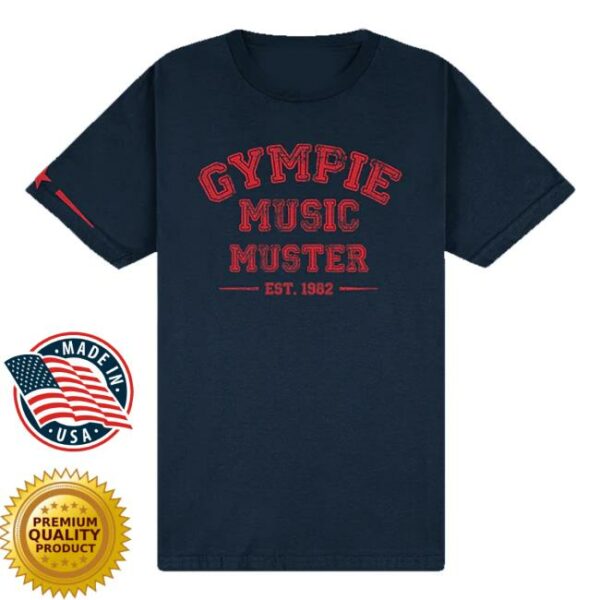 kenny trc Gympie Music Muster Merch Shop Store Muster College Shirt