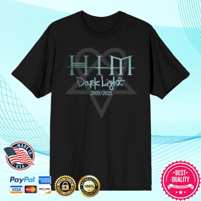 kenny trc Heartagram Merch Shop Dark Light Tracklist Shirt