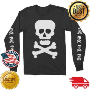 kenny trc Kiss Online Official Merch Shop Store Kiss Skull Long Sleeve Shirt