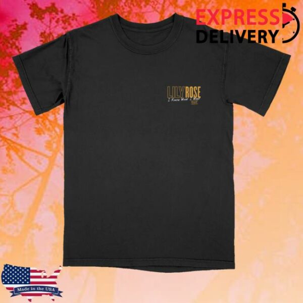 kenny trc Lily Rose Music Merch Shop Open Media 1 In Modal Shirt