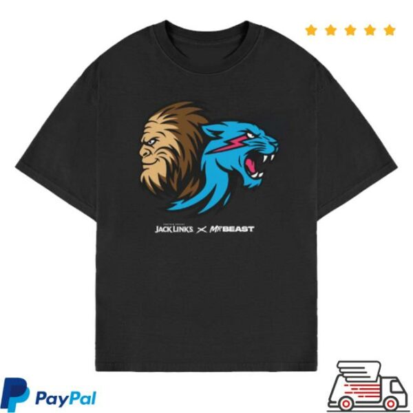 kenny trc Mr Beast Merch Shop Store Mrbeast X Jack Links Feed The Beasts Black Shirt