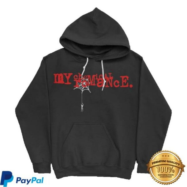 kenny trc My Chemical Romance Merch Shop Store Tyftv Spiderweb Hoodie