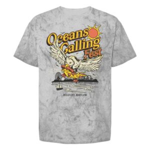 kenny trc Oceans Calling Festival Merch Shop Store Seagull Lineup Shirt