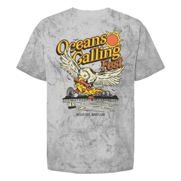 kenny trc Oceans Calling Festival Merch Shop Store Seagull Lineup Shirt