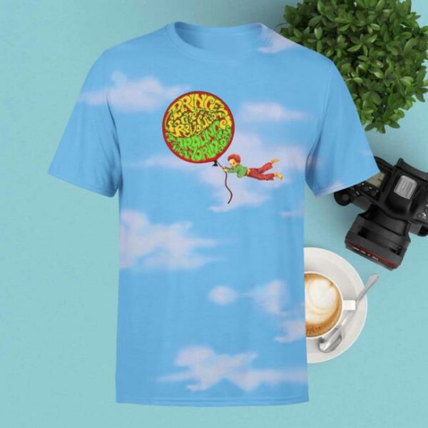 kenny trc Prince Merch Shop Around The World In A Day Balloon Boy Cloud Shirt