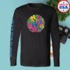 kenny trc Prince Merch Shop Around The World In A Day Long Sleeve Circle Logo T Shirt