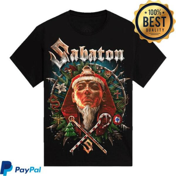 kenny trc Sabaton Official Merch Shop Store Holidays Belong To Legends X Mas Shirt