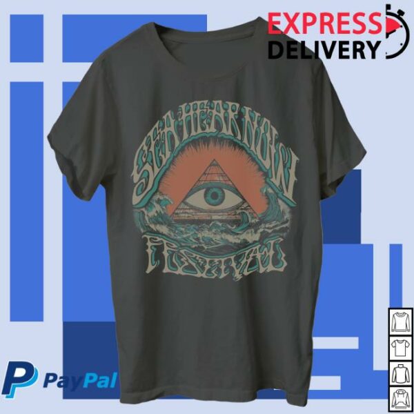 kenny trc Sea Hear Now Merch Shop Store Festival 2025 Eye Lineup Shirt
