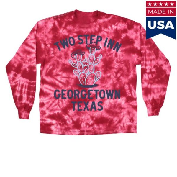 kenny trc Two Step In Merch Shop Store Cowboy Cactus Long Sleeve Shirt
