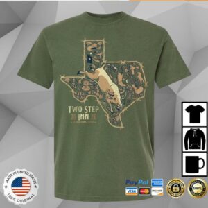 kenny trc Two Step In Merch Shop Store Lone Star Bull Lineup Shirt