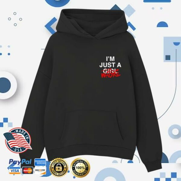kenny trcAssholes Live Forever Merch Shop Store I'M Just A Whore Hoodie