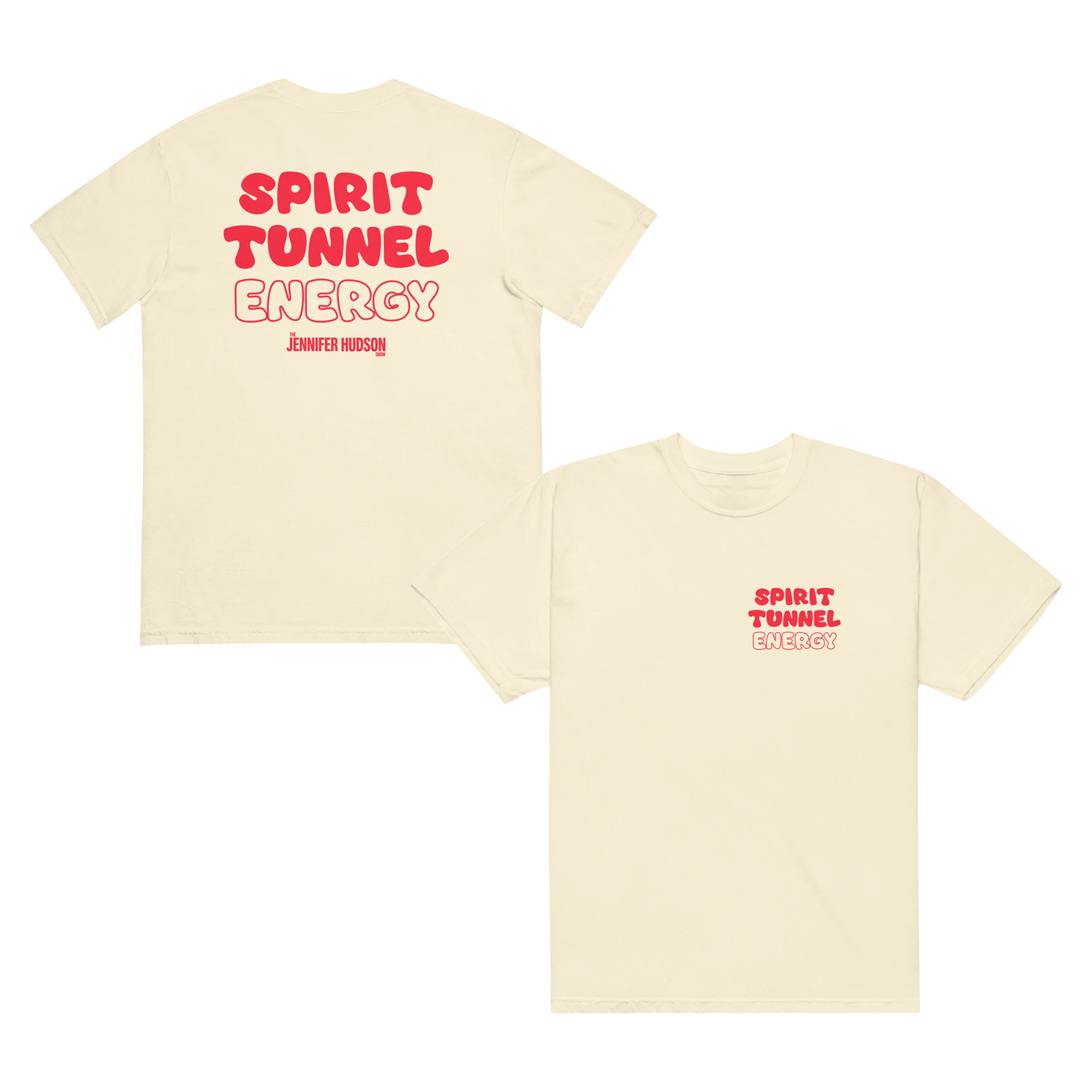 Jennifer Hudson Show Merch Store The Jennifer Hudson Show Spirit Tunnel Energy T Shirt Jennifer Hudson Show Merch Store The Jennifer Hudson Show Spirit Tunnel Energy T Shirt
