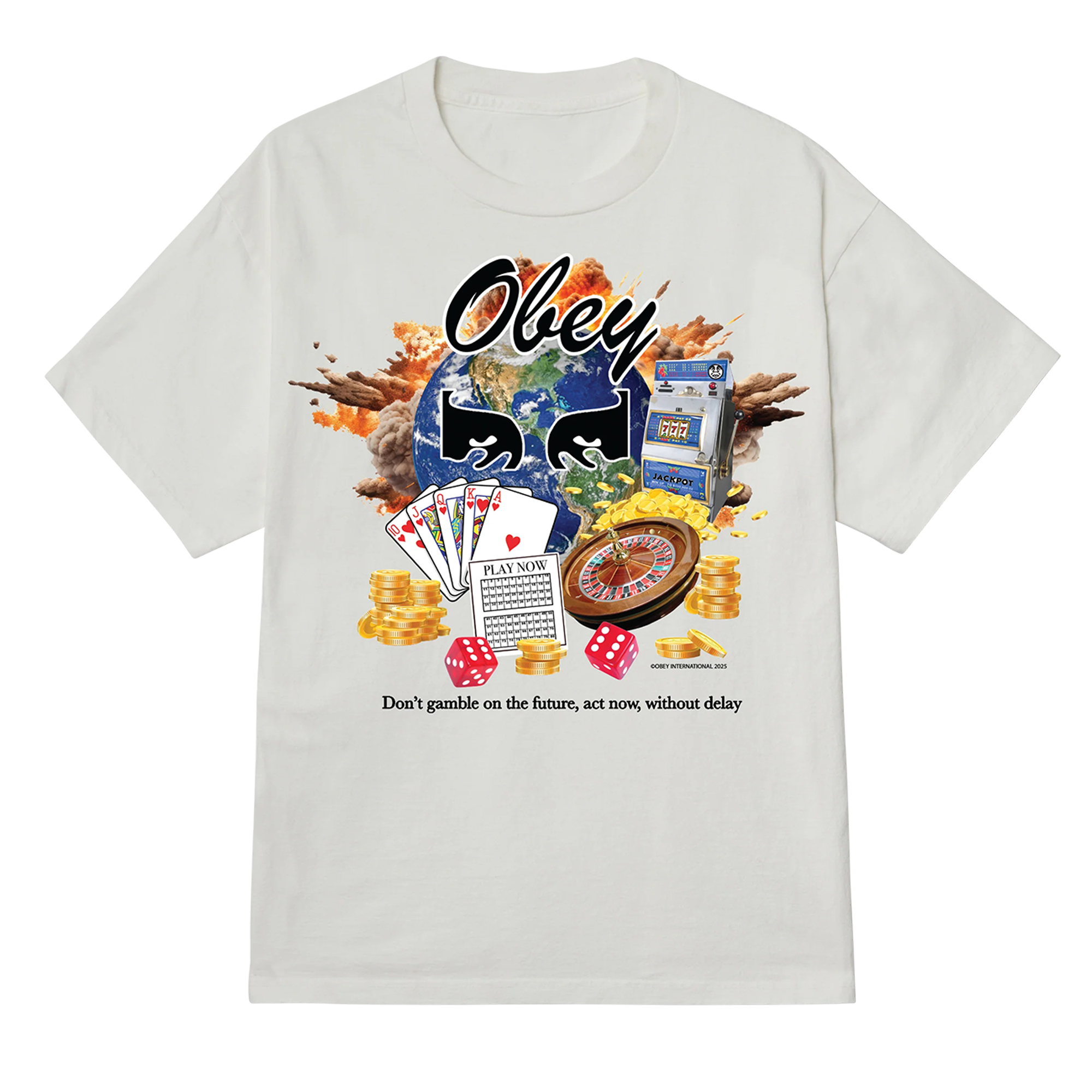 Obey Clothing Merch Store Act Now Pigment T Shirt Obey Clothing Merch Store Act Now Pigment T Shirt