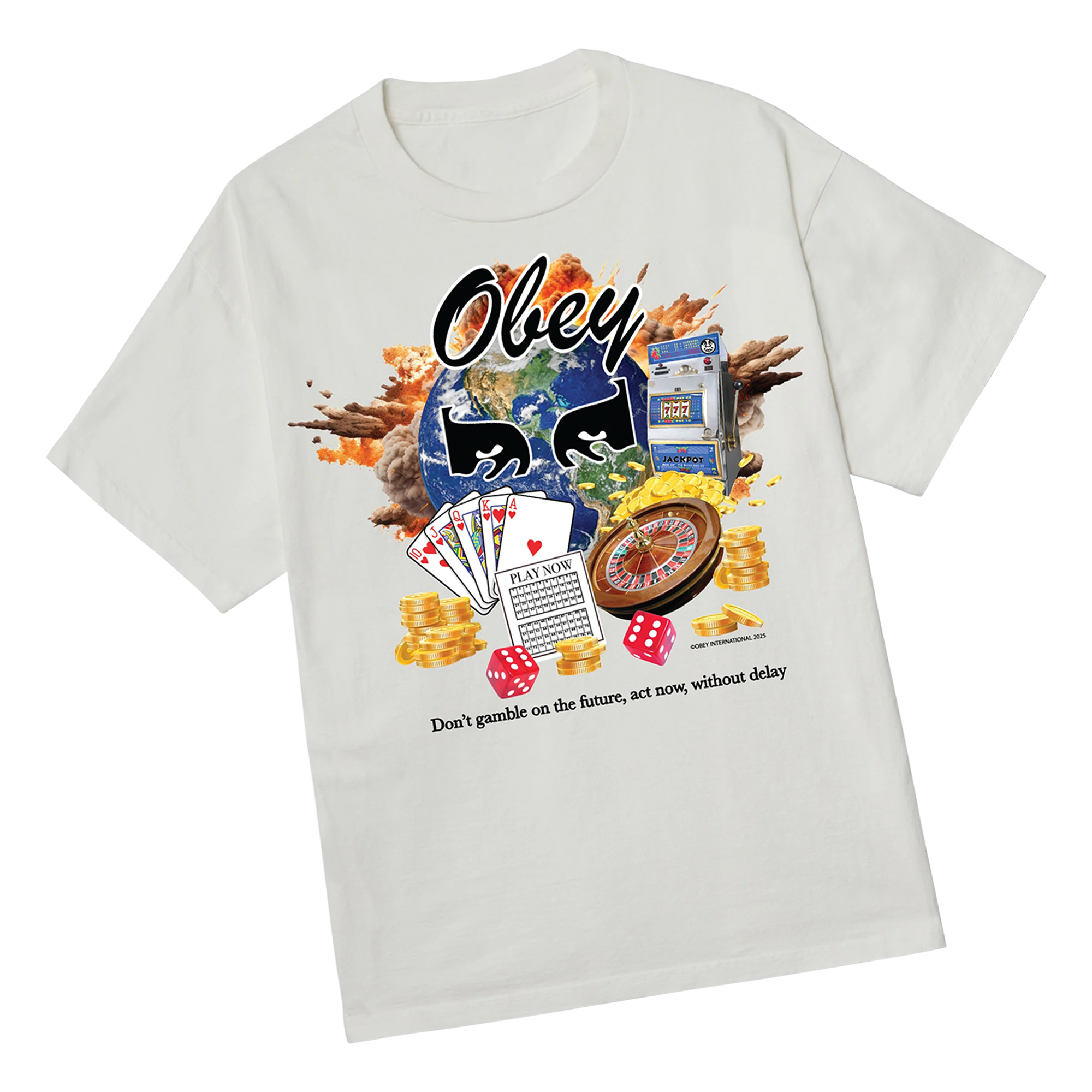 Obey Clothing Merch Store Act Now Pigment T Shirta Obey Clothing Merch Store Act Now Pigment T Shirta