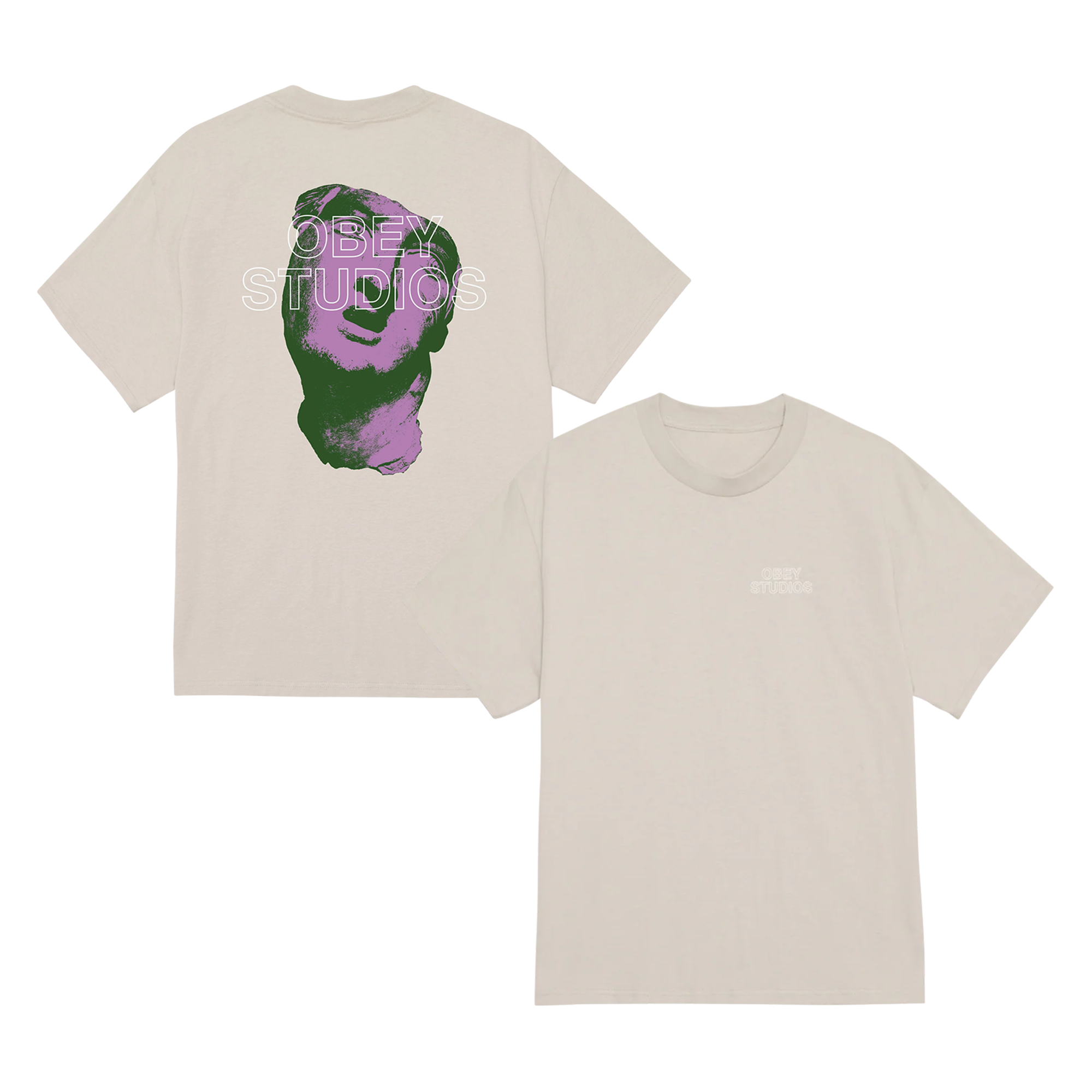 Obey Clothing Merch Store Studios Statue Classic T Shirt Obey Clothing Merch Store Studios Statue Classic T Shirt