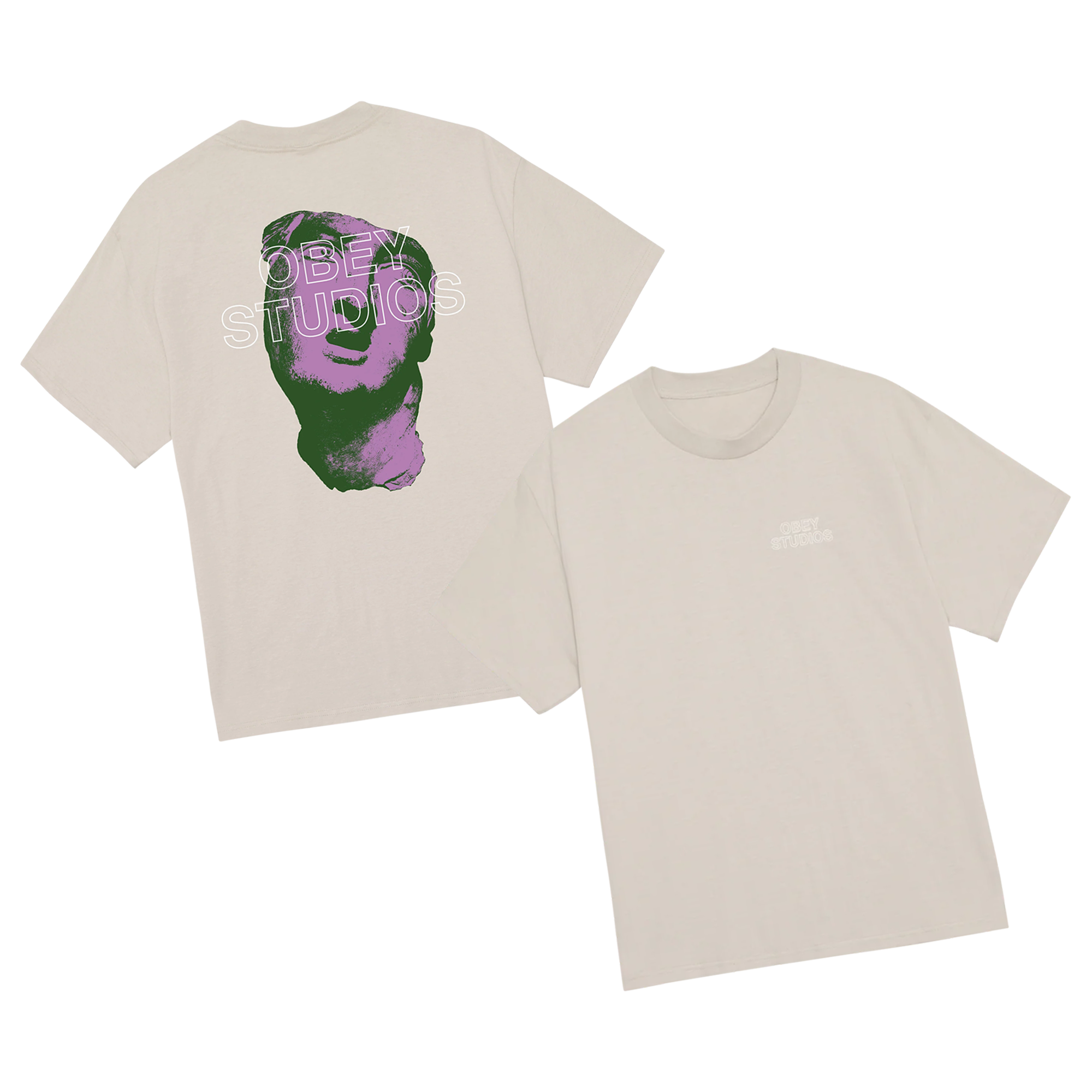 Obey Clothing Merch Store Studios Statue Classic T Shirta Obey Clothing Merch Store Studios Statue Classic T Shirta