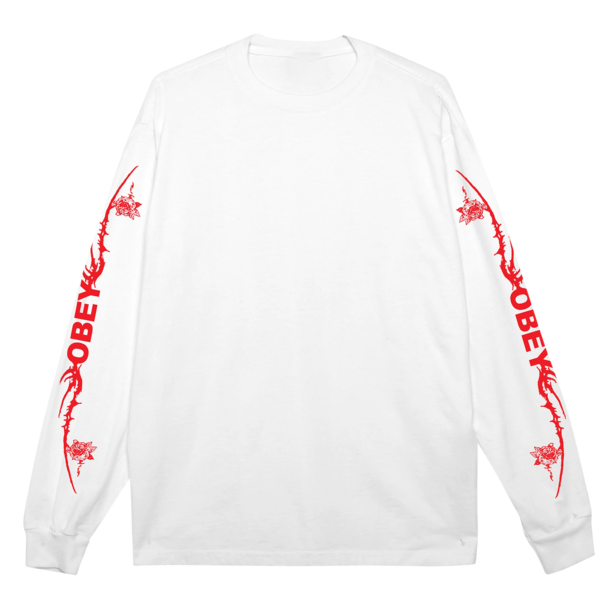 Obey Clothing Merch Store Tribal Rose Pigment Ls T Shirt Obey Clothing Merch Store Tribal Rose Pigment Ls T Shirt