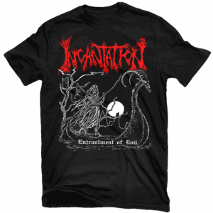 Relapse Merch Store Incantation Entrantment Of Evil T Shirt