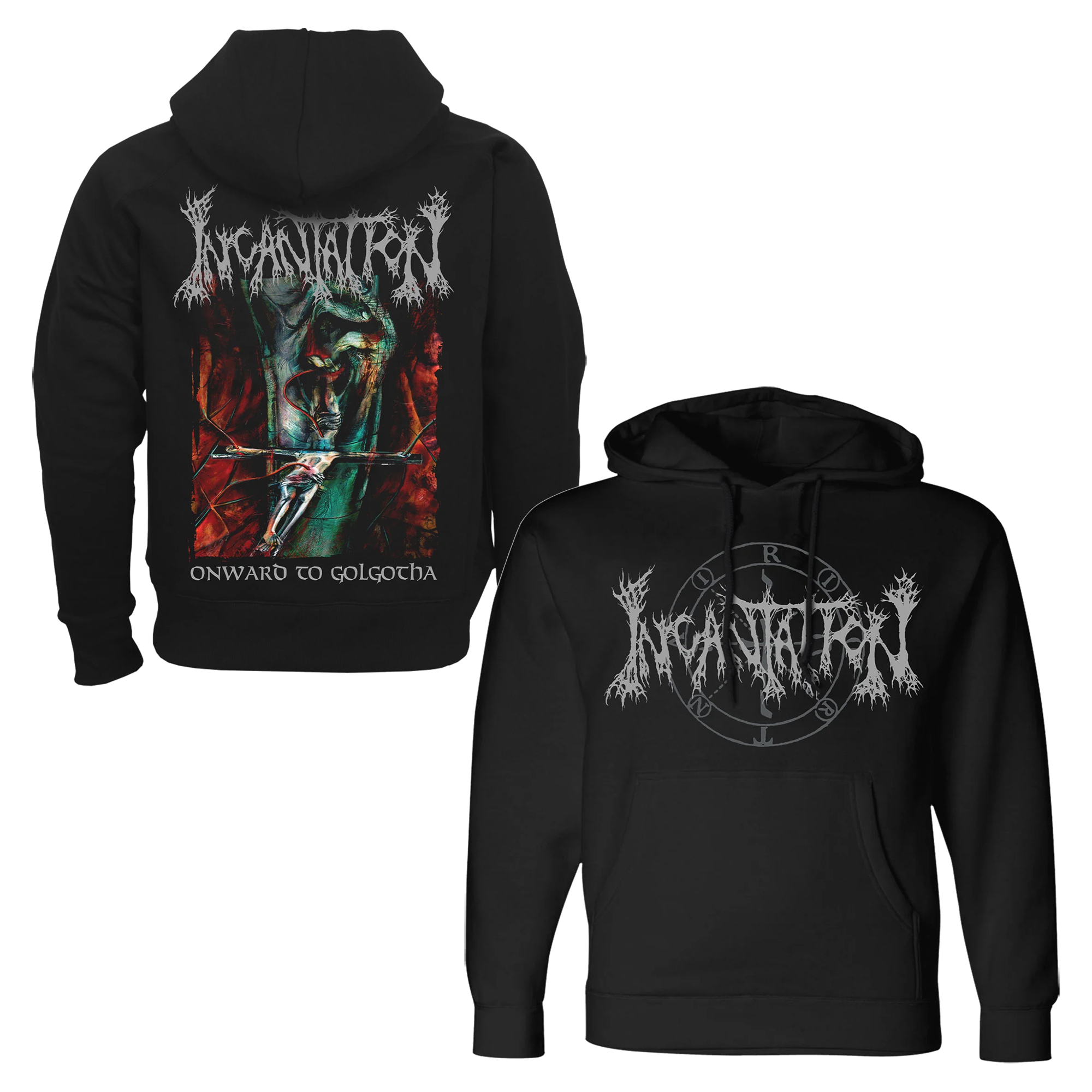 Relapse Merch Store Incantation Onward To Golgotha Pullover Hoodie Relapse Merch Store Incantation Onward To Golgotha Pullover Hoodie