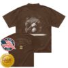 kenny 2Pac Merch Shop It Ain'T Easy Brown Shirt