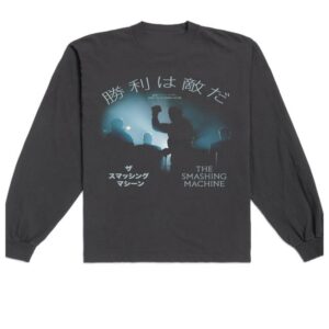 kenny A24 Films Merch Shop The Smashing Machine X Minor Planet Long Sleeve Shirt kenny A24 Films Merch Shop The Smashing Machine X Minor Planet Long Sleeve Shirt