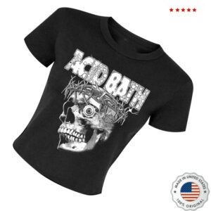 kenny Acid Bath Merch Store Greyscale Tour Tees