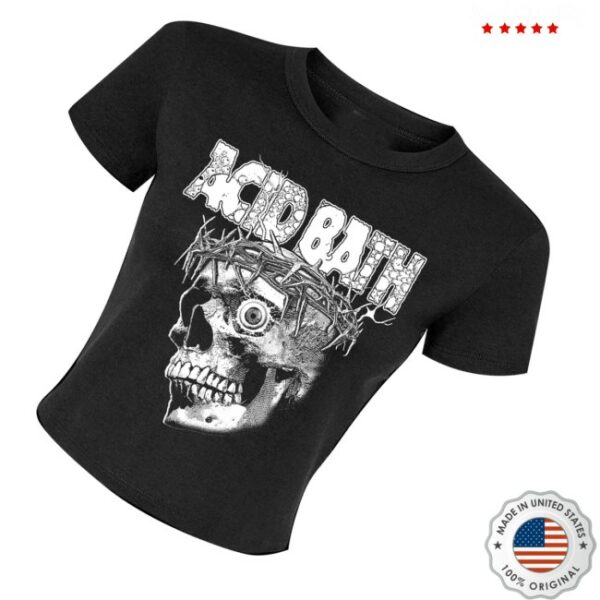 kenny Acid Bath Merch Store Greyscale Tour Tees