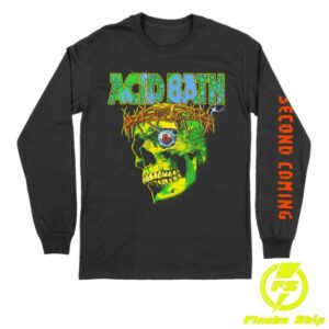 kenny Acid Bath Merch Store Tour Long Sleeve Blacks