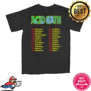 kenny Acid Bath Merch Store Tour Shirt