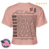 kenny Acl Music Festival Merch Womens Bluebonnet Lineup Crop Tee