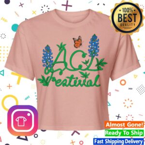 kenny Acl Music Festival Merch Womens Bluebonnet Lineup Crop Tee0 kenny Acl Music Festival Merch Womens Bluebonnet Lineup Crop Tee0
