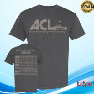 kenny Acl Music Festival Store Merch Shop Acl Fest Skyline Lineup Shirt kenny Acl Music Festival Store Merch Shop Acl Fest Skyline Lineup Shirt
