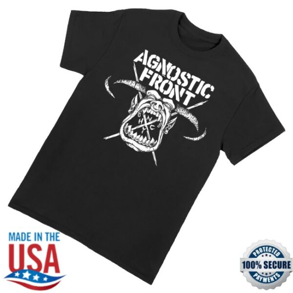 kenny Agnostic Front Merch Agnostic Front Eliminator Face Tee1