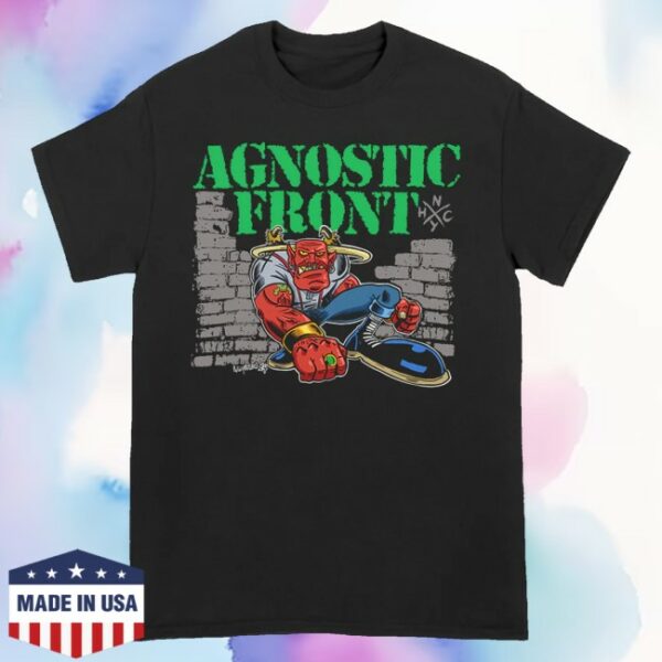 kenny Agnostic Front Merch Agnostic Front Lambrou Beast Tee