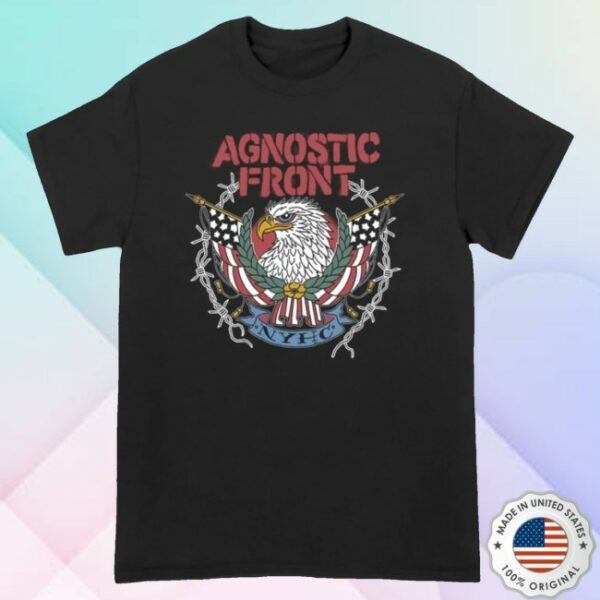 kenny Agnostic Front Merch Agnostic Front Tattoo Eagle Tee