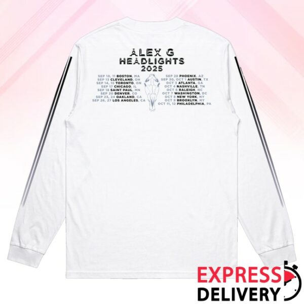 kenny Alex G Merch Longsleeve Tour Tee