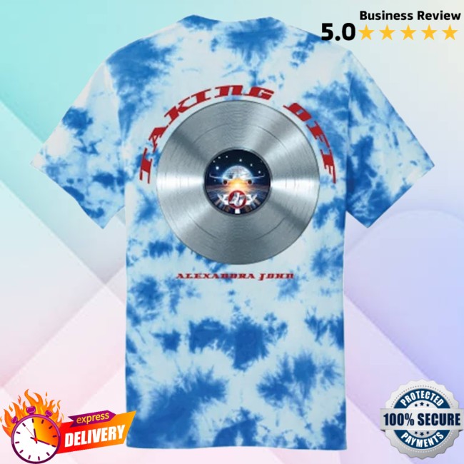 kenny Alexandra John Music Merch Taking Off Shirt Blue Tie Dye Limited Edition1 kenny Alexandra John Music Merch Taking Off Shirt Blue Tie Dye Limited Edition1