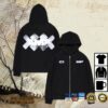 kenny Amf Merch Store Amf White Crosses Zip Up 2025ss