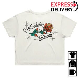 kenny Anaheim Team Store Merch Gift Of A Rose Crop Tee kenny Anaheim Team Store Merch Gift Of A Rose Crop Tee