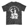 kenny And Thats Why We Drink Store Merch Candle Skull Black Spider Dye Shirt