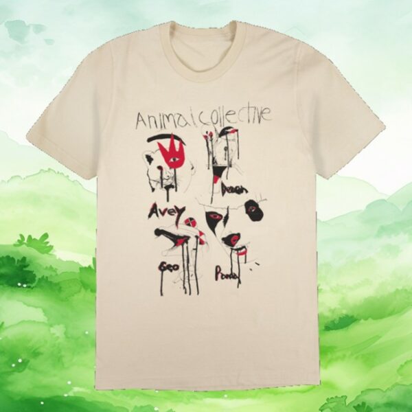 kenny Animal Collective Store Merch Feels Anniversary Tee