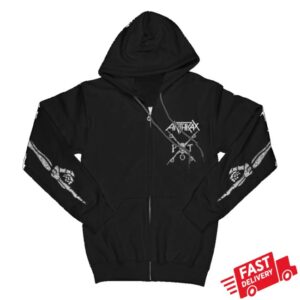 kenny Anthrax Store Merch Persistence Of Time Zip Hoodied