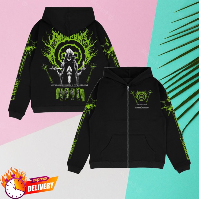 kenny Any Means Necessary Merch Store Seance Zip Up Hoodiess kenny Any Means Necessary Merch Store Seance Zip Up Hoodiess