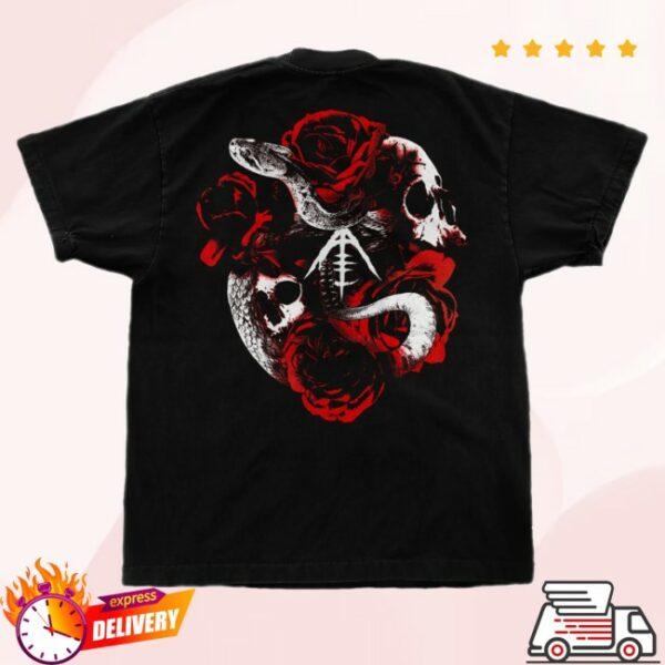 kenny Arankai Merch Death Roses Tee0