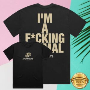 kenny Architects Official Merch Shop Im A Fucking Animal Black Shirt kenny Architects Official Merch Shop Im A Fucking Animal Black Shirt